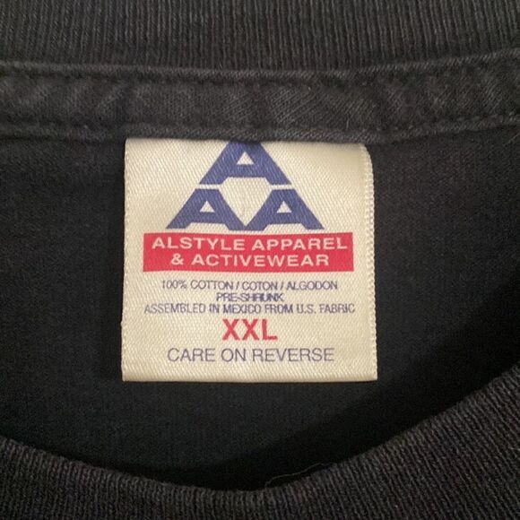 WWF THE ROCK Black Wrestling T Shirt 2000 Size XXL - Picture 3 of 7